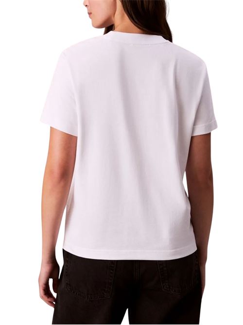 T-shirt logo metallizzato Calvin Klein Jeans | LV047E819GYAA